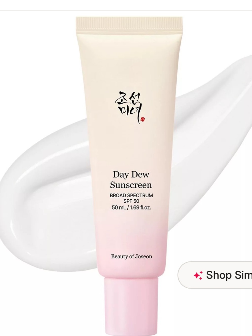 Day Dew Sunscreen SPF 50 — Pink
